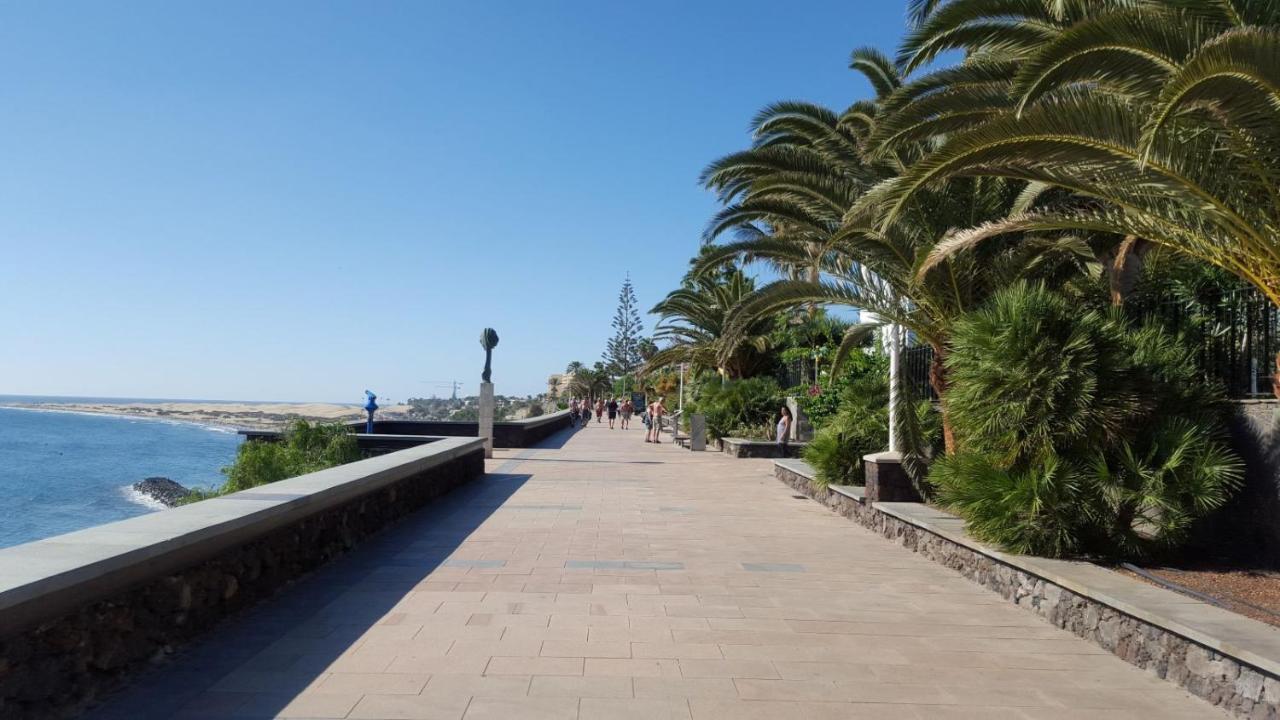 Top-Apartment, 4 Og, Seitlicher Meerblick, Mit 1 Schlafzimmer Im Herzen Von Playa Del Ingles , Gran Canaria Dış mekan fotoğraf