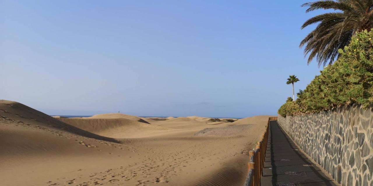 Top-Apartment, 4 Og, Seitlicher Meerblick, Mit 1 Schlafzimmer Im Herzen Von Playa Del Ingles , Gran Canaria Dış mekan fotoğraf