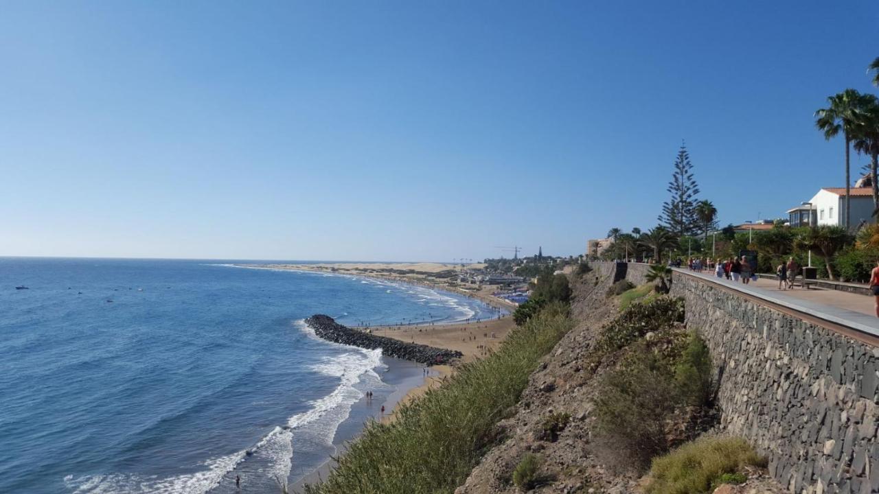 Top-Apartment, 4 Og, Seitlicher Meerblick, Mit 1 Schlafzimmer Im Herzen Von Playa Del Ingles , Gran Canaria Dış mekan fotoğraf