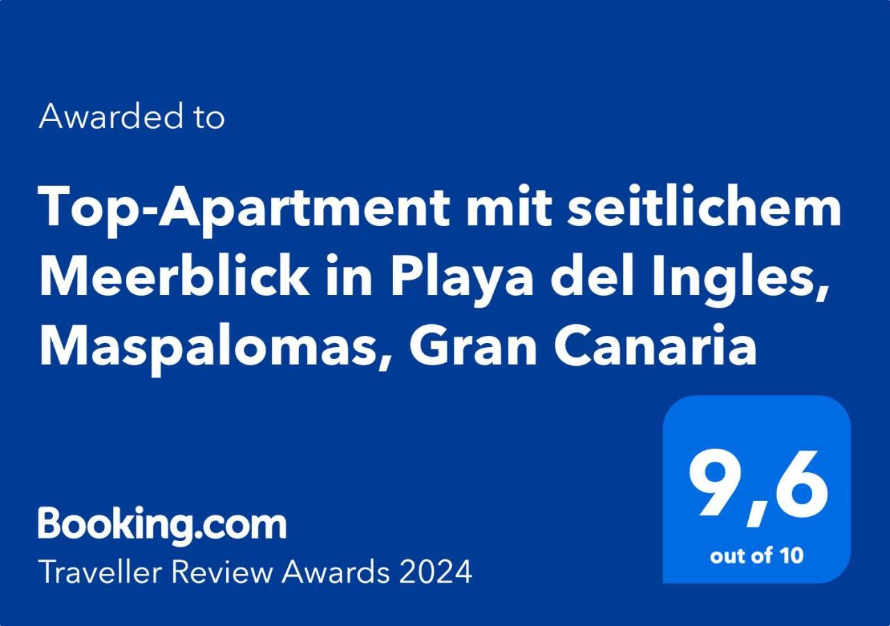 Top-Apartment, 4 Og, Seitlicher Meerblick, Mit 1 Schlafzimmer Im Herzen Von Playa Del Ingles , Gran Canaria Dış mekan fotoğraf